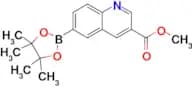 Methyl 6-(4,4,5,5-tetramethyl-1,3,2-dioxaborolan-2-yl)quinoline-3-carboxylate
