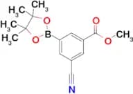 Methyl 3-cyano-5-(4,4,5,5-tetramethyl-1,3,2-dioxaborolan-2-yl)benzoate