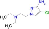 4-Chloro-1-(2-(diethylamino)ethyl)-1h-pyrazol-3-amine
