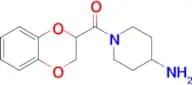 (4-Aminopiperidin-1-yl)(2,3-dihydrobenzo[b][1,4]dioxin-2-yl)methanone
