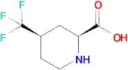 (2s,4r)-4-(Trifluoromethyl)piperidine-2-carboxylic acid
