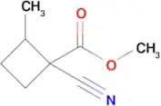 Methyl 1-cyano-2-methylcyclobutane-1-carboxylate