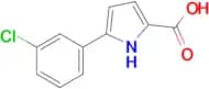5-(3-Chlorophenyl)-1h-pyrrole-2-carboxylic acid