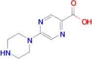 5-(Piperazin-1-yl)pyrazine-2-carboxylic acid