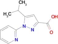 5-Isopropyl-1-(pyridin-2-yl)-1h-pyrazole-3-carboxylic acid
