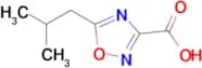 5-Isobutyl-1,2,4-oxadiazole-3-carboxylic acid