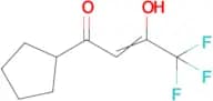 1-cyclopentyl-4,4,4-trifluoro-3-hydroxybut-2-en-1-one