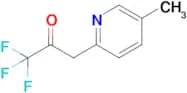 1,1,1-Trifluoro-3-(5-methylpyridin-2-yl)propan-2-one