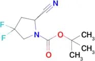 Tert-butyl (S)-2-cyano-4,4-difluoropyrrolidine-1-carboxylate