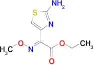 ethyl (2E)-2-(2-amino-1,3-thiazol-4-yl)-2-(methoxyimino)acetate
