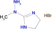 2-(1-Methylhydrazinyl)-4,5-dihydro-1h-imidazole hydrobromide