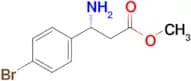 Methyl (R)-3-amino-3-(4-bromophenyl)propanoate