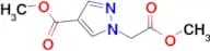 Methyl 1-(2-methoxy-2-oxoethyl)-1h-pyrazole-4-carboxylate
