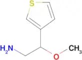 2-Methoxy-2-(thiophen-3-yl)ethan-1-amine