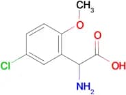2-Amino-2-(5-chloro-2-methoxyphenyl)acetic acid