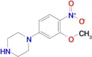 1-(3-Methoxy-4-nitrophenyl)piperazine