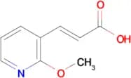 (E)-3-(2-Methoxypyridin-3-yl)acrylic acid