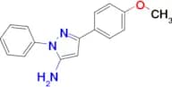 3-(4-Methoxyphenyl)-1-phenyl-1h-pyrazol-5-amine