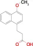 3-(4-Methoxynaphthalen-1-yl)propanoic acid