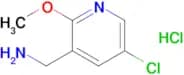 (5-Chloro-2-methoxypyridin-3-yl)methanamine hydrochloride