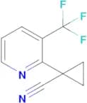 1-(3-(Trifluoromethyl)pyridin-2-yl)cyclopropane-1-carbonitrile