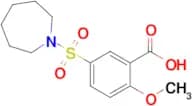 5-[(Hexahydro-1H-azepin-1-yl)sulfonyl]-2-methoxybenzoic acid
