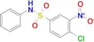 4-Chloro-3-nitro-N-phenylbenzene-1-sulfonamide