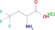 2-Amino-4,4,4-trifluorobutanoic acid hydrochloride