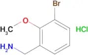 (3-Bromo-2-methoxyphenyl)methanamine hydrochloride