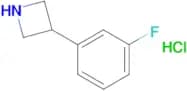 3-(3-Fluorophenyl)azetidine hydrochloride