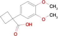 1-(3,4-Dimethoxyphenyl)cyclobutane-1-carboxylic acid