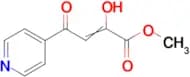 methyl 2-hydroxy-4-oxo-4-(pyridin-4-yl)but-2-enoate