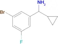 (3-Bromo-5-fluorophenyl)(cyclopropyl)methanamine