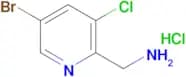 (5-Bromo-3-chloropyridin-2-yl)methanamine hydrochloride