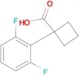 1-(2,6-Difluorophenyl)cyclobutane-1-carboxylic acid