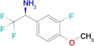 (1s)-2,2,2-Trifluoro-1-(3-fluoro-4-methoxyphenyl)ethanamine