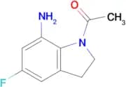 1-(7-Amino-5-fluoro-indolin-1-yl)ethanone