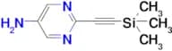 2-(2-Trimethylsilylethynyl)pyrimidin-5-amine