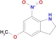 5-Methoxy-7-nitro-indoline