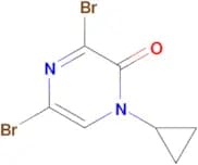 3,5-Dibromo-1-cyclopropyl-pyrazin-2-one