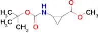 Methyl2-(tert-butoxycarbonylamino)cyclopropanecarboxylate