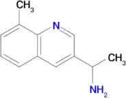 1-(8-Methyl-3-quinolyl)ethanamine