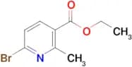 Ethyl6-bromo-2-methyl-pyridine-3-carboxylate