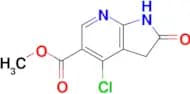 Methyl4-chloro-2-oxo-1,3-dihydropyrrolo[2,3-b]pyridine-5-carboxylate