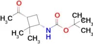 Tert-butyln-[(1s,3r)-3-acetyl-2,2-dimethyl-cyclobutyl]carbamate