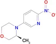 (3S)-3-Methyl-4-(6-nitro-3-pyridyl)morpholine