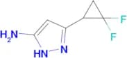 3-(2,2-difluorocyclopropyl)-1H-pyrazol-5-amine