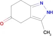3-methyl-4,5,6,7-tetrahydro-2H-indazol-5-one