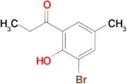 1-(3-Bromo-2-hydroxy-5-methyl-phenyl)propan-1-one