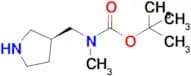 Tert-butyln-methyl-N-{[(3S)-pyrrolidin-3-yl]methyl}carbamate